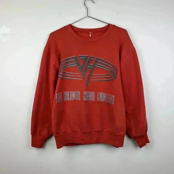 Vintage Van Halen Sweatshirt - 1991 90s - Picture 1 of 7